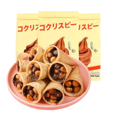 Halal Compound Chocolate Matcha Strawberry Flavor Biscuits Ice Cream Chocolate