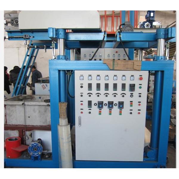 High Efficiency Single Lift PVC Blown Film Extrusion Machine For Packaging Film