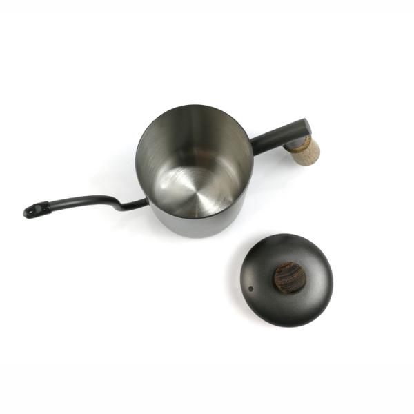 Long Narrow Spout Matte Black Pour Over Kettle Hand Drip Coffee Pouring Kettle Tea Pot