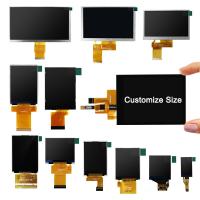 Écran tactile capacitif RoHS de Polcd 300 Nit TFT bouclier tactile de Tft de 2,8 pouces