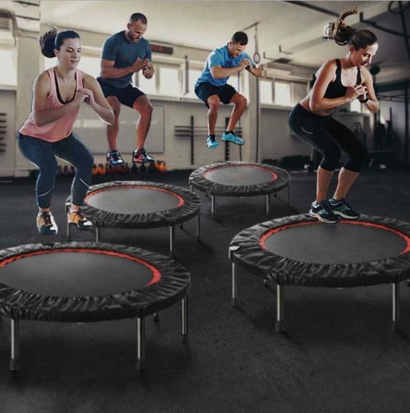 Gymnastics Equipment Mini  Trampoline Youth Jumping Indoor  Children’S Round Trampoline