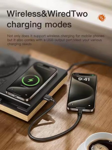 Smart Wireless Charging Bluetooth Speaker 3 In 1 Fragrance Machine 9V