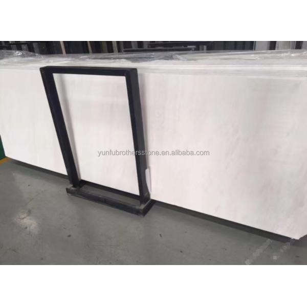 Customized Size Polished Italian White Marble Tile Top-Grade Stone for Hotel Floor