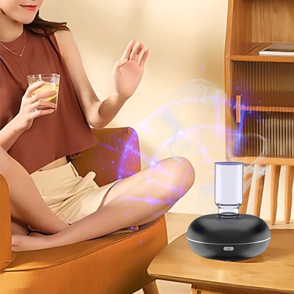 Dust Cover Low Noise Home Aroma Diffuser Compact Ultrasonic Essential Oil Diffuser