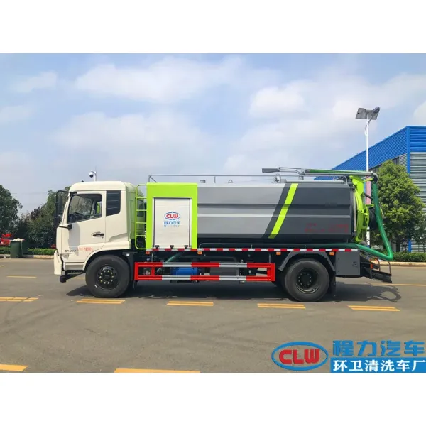 Dongfeng 12cmb Vacuum Truck, Sewer Suction Truck