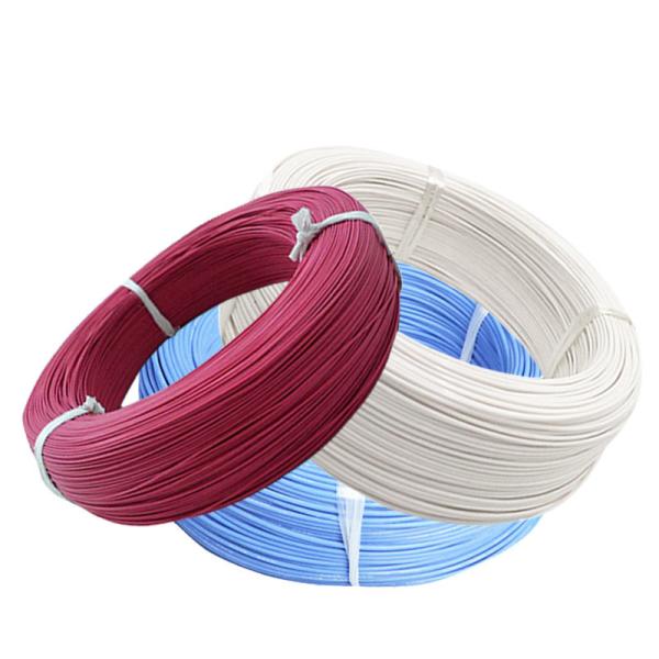 20AWG Single Strand PFA Insulated Wire with AC600V Rated for High Temperature Applications