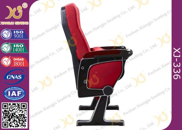 Aluminum Strong Base Auditorium Theater Sesting Chairs 580 * 750 * 1060 MM