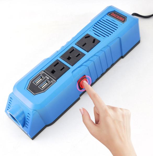 Car Usb Port 12V Charger Bus For Phone Charger Dc 12V To Ac 240V Car Power Inverter 200W Convert Car Battery Charger