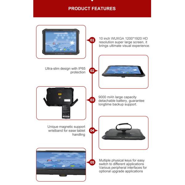 Barway 9000mAh Handheld Data Collection Devices 4G LTE Android Pda Scanner