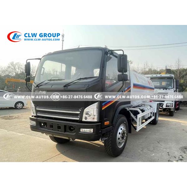 Right Hand Drive FAW 5 Ton 10m³ LPG Bobtail / Tanker Truck for African Markets | High-Safety LPG Delivery Vehicle