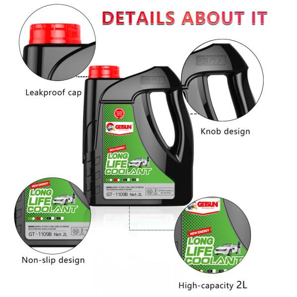 State-of-the-art and Advanced New Energy Car Coolant Fluid with Anti Freeze and Anti Corrosion