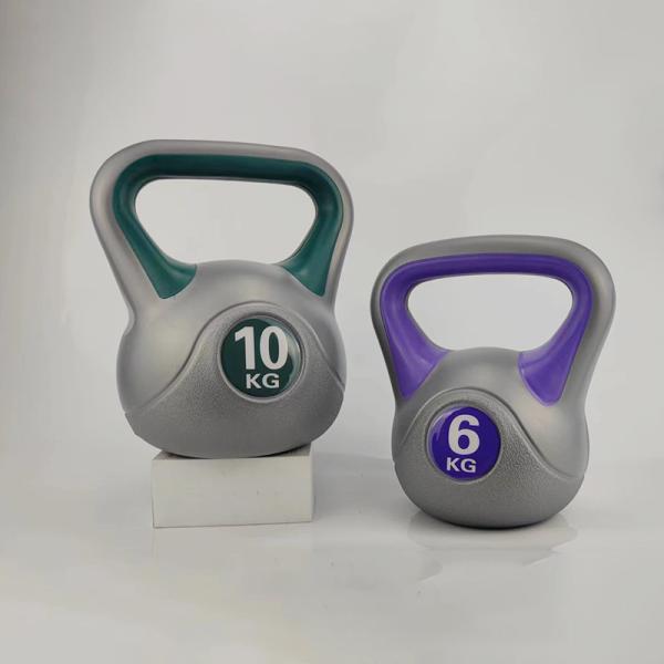 2KGS To 10KGS Cement Sand PP Fitness Kettlebells For Women Men