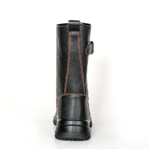 Shengjie OEM Профессиональная кожаная стальная каблуки высокие каблуки поглощение ударов рельефные унисексные фабричные стандартные ботинки безопасности