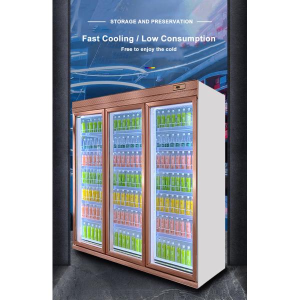 Плоская головка охладителя вина дисплея холодильника напитка Eco супермаркета дружелюбная коммерчески