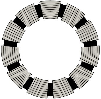 Brocas impregnadas de la base del diamante 6m m 8m m 10m m 12m m para el estudio geológico