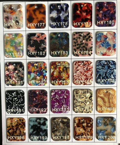 Laser Cutting Plastic Patterned Acrylic Sheet Pastel Colored 16x20