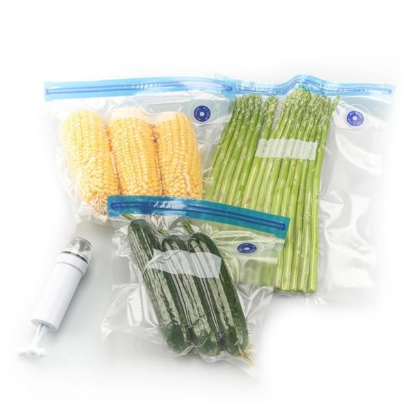 Sous Vide Bags Transparent Resealable Zipper Food Bags Seafood Bags