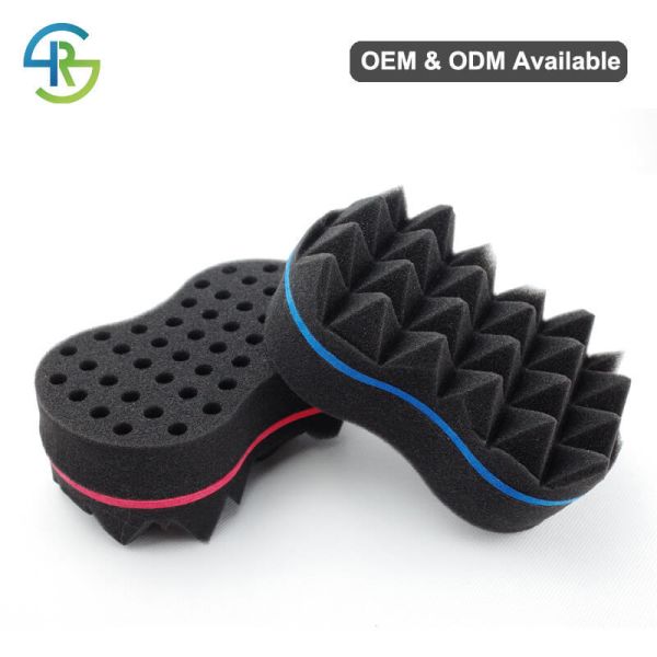 Pyramid Hair Twist Sponge African American Hair Sponge OEM