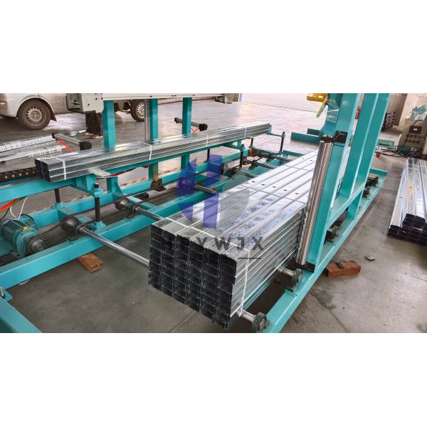 60m/Min Light Steel Frame Roll Forming Machine With 16 Forming Passes And PLC Control System