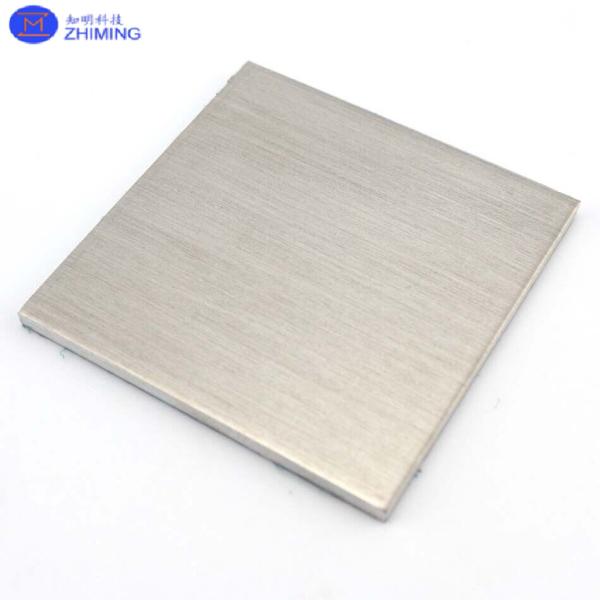 espesor de aluminio de cristal único 99/99% 5×5×1/0.5 mm 10×10×1/0.5 20x20x0.5/1 mm