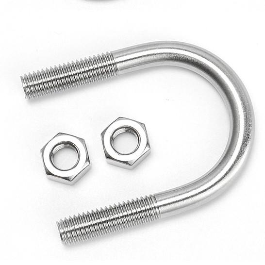Bright Finish A2-70 A4-80 304 Stainless Steel Bolts Boat U Bolt