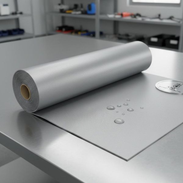 Waterproof PU Coated Fiberglass Fabric with 0.45mm Thickness and 550℃ Working Temperature for Heavy Duty Protective Gear