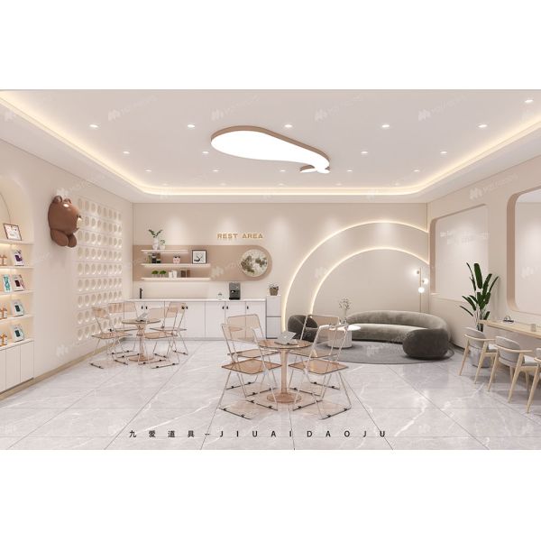 BBC011 Maternity Store Decoration Baby Shop Display Rack Baby Diapers Display Stand for Baby Store Design