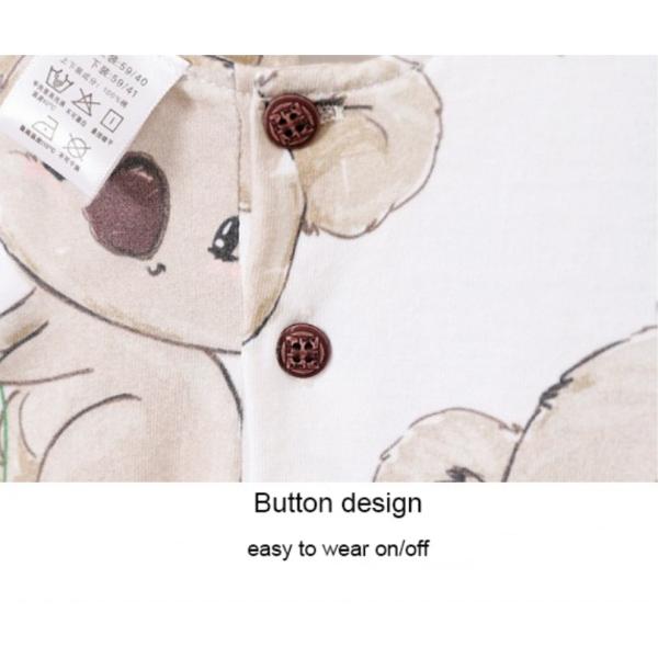 Wholesale Baby Boy Clothes Rompers Cartoon Pattern Cute Koala 100% Cotton Rompers Knit