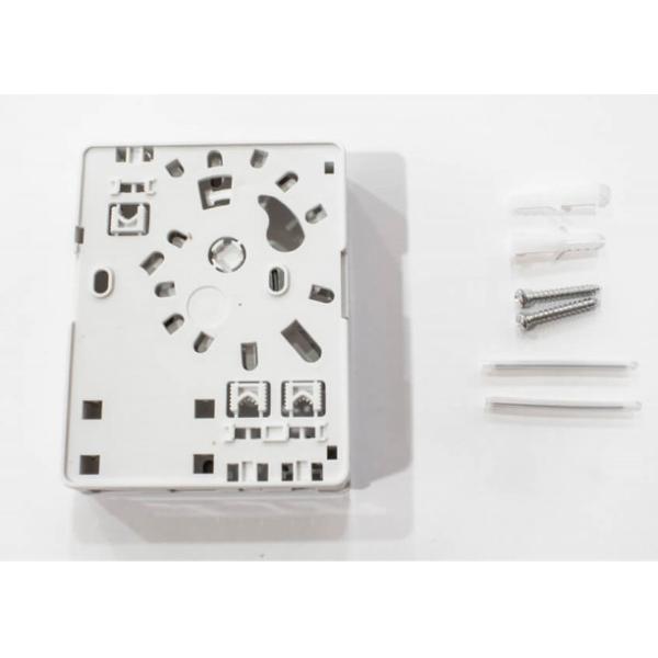 Стена 2 ABS коробки прекращения оптического волокна SC LC портов белых крытая установленная с кассетой