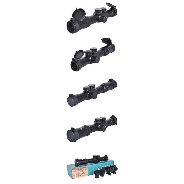 2-12x Magnification Black/Camouflage Side Focus IR Zero Lock First Focal Plane Sight