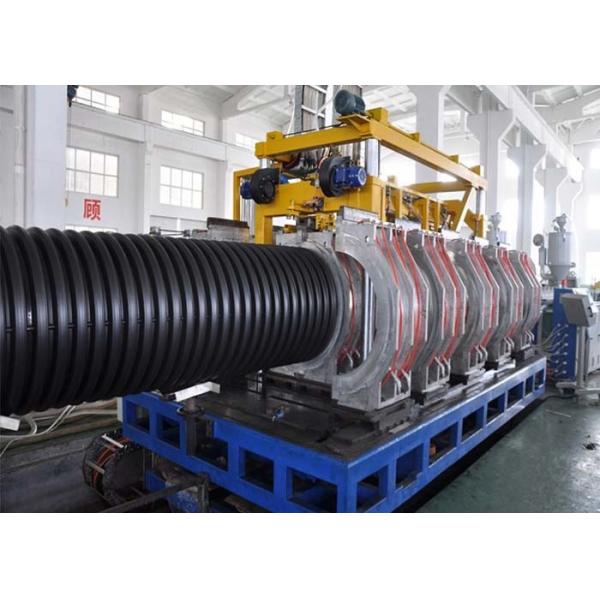 Машина трубы HDPE DWC винтовой зубчатой передачи 600kg/H 800mm