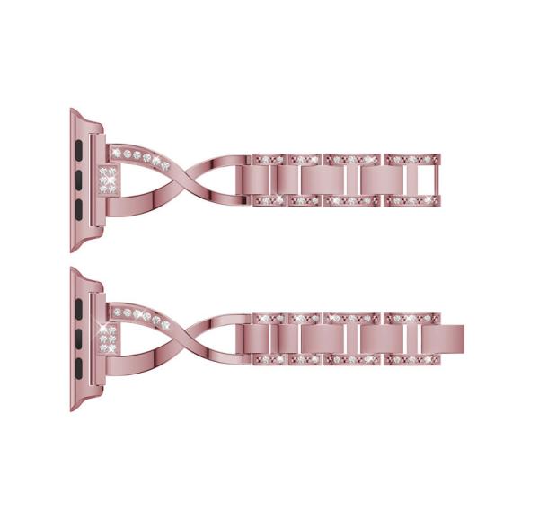 Relógio do diamante X Diamond Metal Zinc Alloy For Apple da correia do Smart Watch