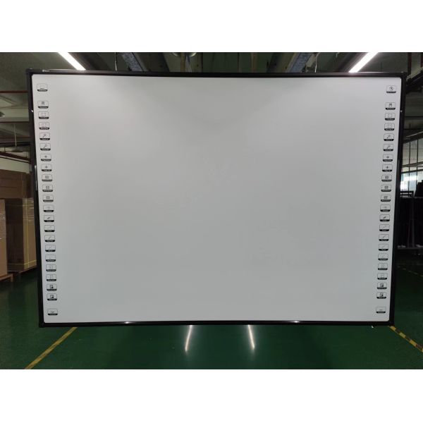 Listed on NEEQ Stock Market in 2015 Iboard Interactive Whiteboard with Pure Aluminum Alloy Silver Sandblasting Design
