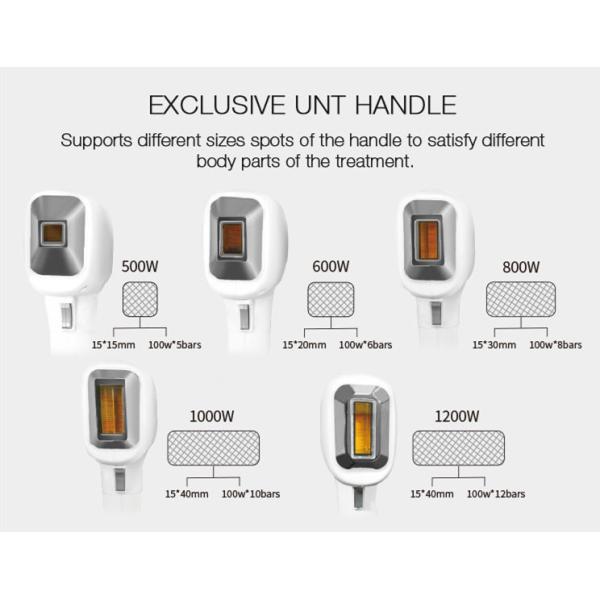 ЛЕД охлаждая тройное удаление 755nm 808nm 1064nm 800W волос лазера волны