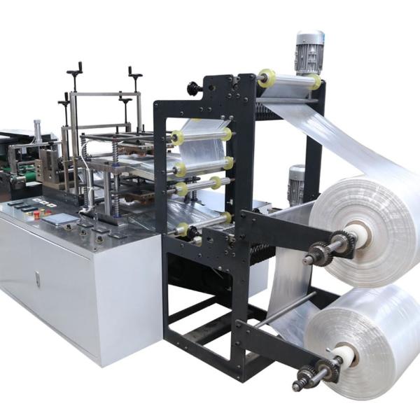 Fully automatic disposable plastic tpe /pe hand glove making machine