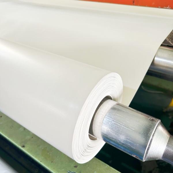 Backed TPO Waterproof Membrane 1.5mm 1.8mm 2.0mm With Fully Bonded Bottom Layer