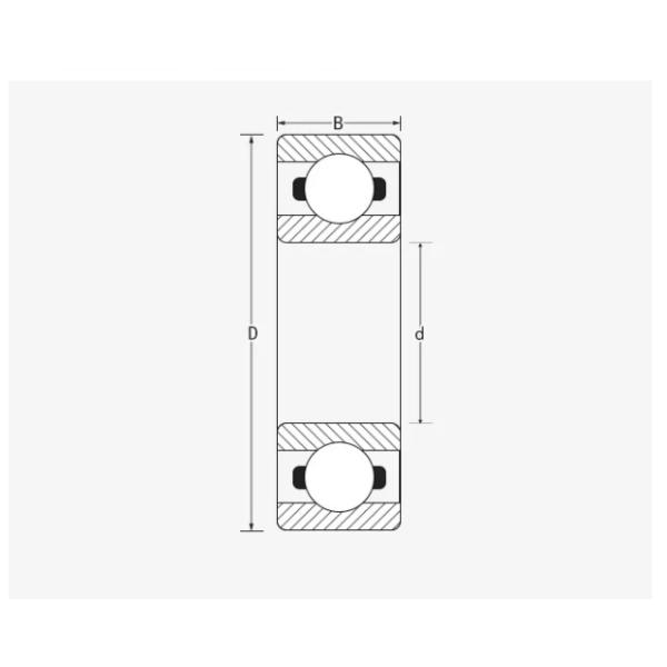 Глубокая водяная помпа паза SKF нося 6205 шарикоподшипник мотоцикла 2RSC3 6208 2RSC3