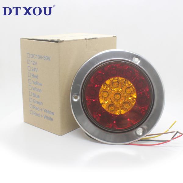 Hot Sale Led Tail Light 12v 24v Round Truck Marker Lights Truck Accessories
