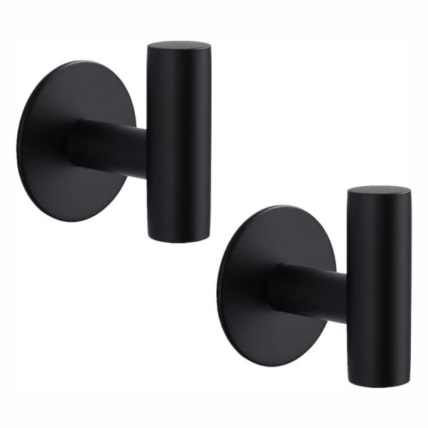 Wall Mounted Timeproof  Stainless Steel Towel Hooks Shower Hooks for Bathroom and Kitchen