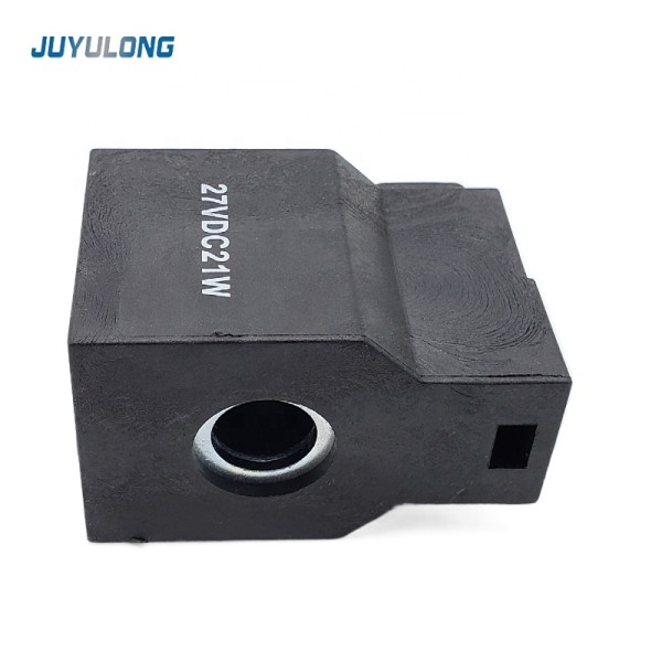 JUYULONG Solenoid Valve Coil for Hyundai R215 R220 Excavator Accessories Construction Machinery Parts