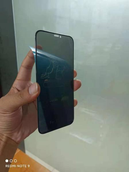 18D protection de la vie privée anti bord cassé Airbag Gorillas écran protecteur en verre trempé complet pour iphone 14promax