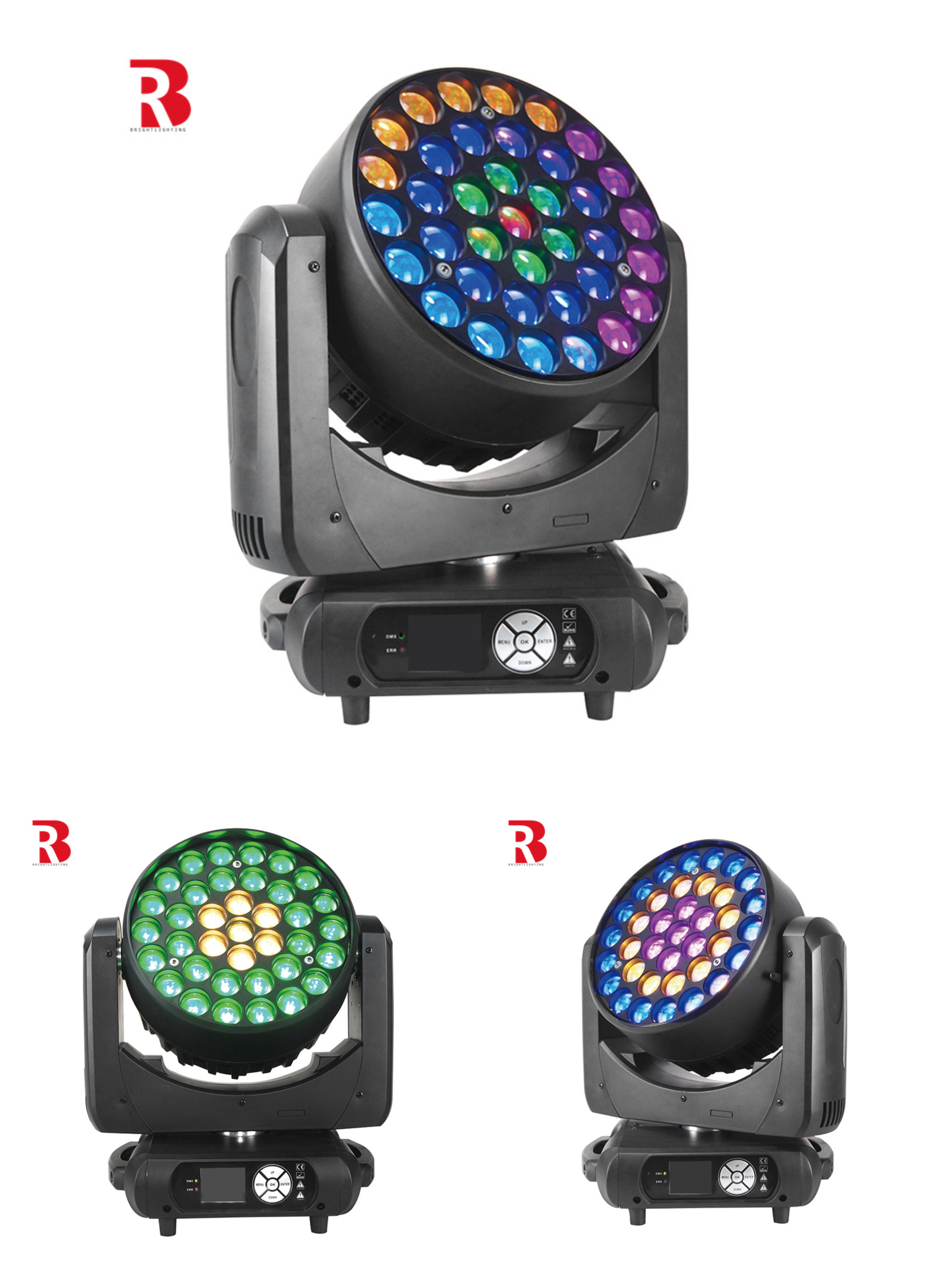 RGBW 4In1 Zoom Beam Wash Dmx Control Led Moving Head Light для дискотеки