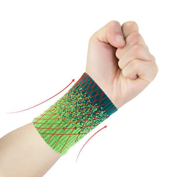 Oem Colorful Elastic Wrist Grips Fitness Wrist Bands For Crossfit Under Grips