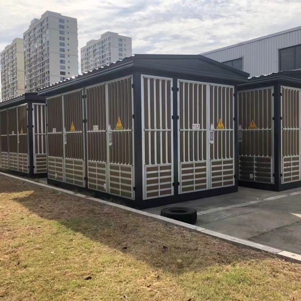 Alum Zinc Coated Box Type Substation 11KV 33KV Pre Installed Power Distribution Solution