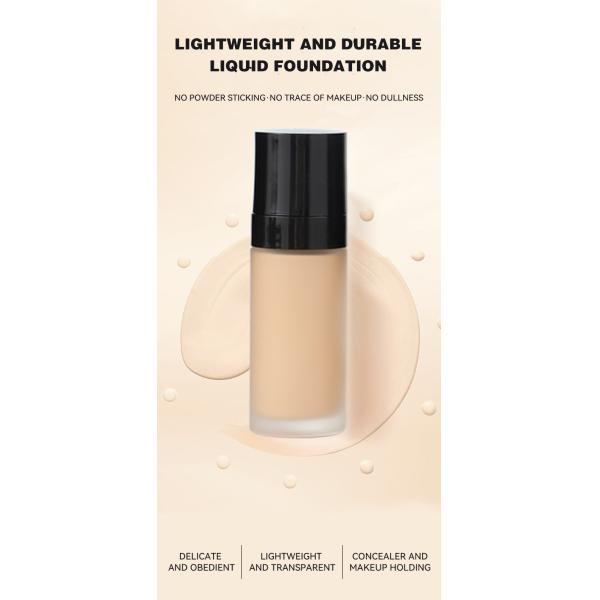 OEM Make Your Own High Quality Foundation Liquid Full Cover Long Lasting Private Label Matte Waterproof Makeup Foundation
