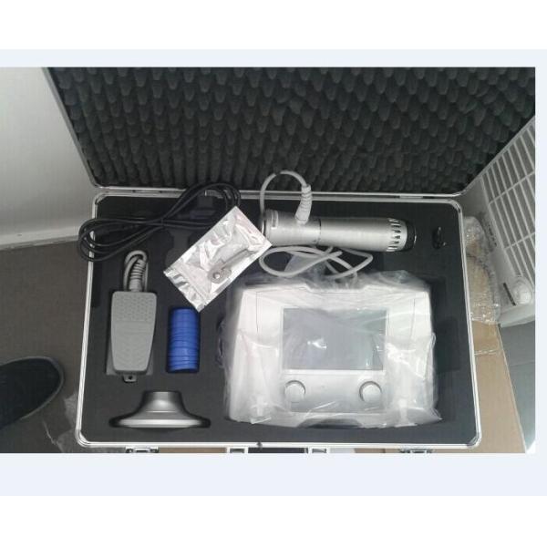 Powerful Acoustic Shock Wave Cellulite Reduce Therapy Equipment With Ultrasonic Cavitation CE