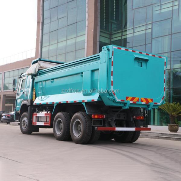 Engineering Transportation Used HOWO 6x4 380HP 25 Tons Tipper Truck Dump Truck