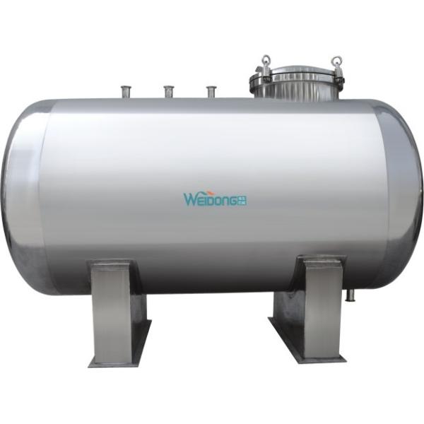 Sterile Stainless Steel Storage Tank For Purified Water 50L To 20T Capacity