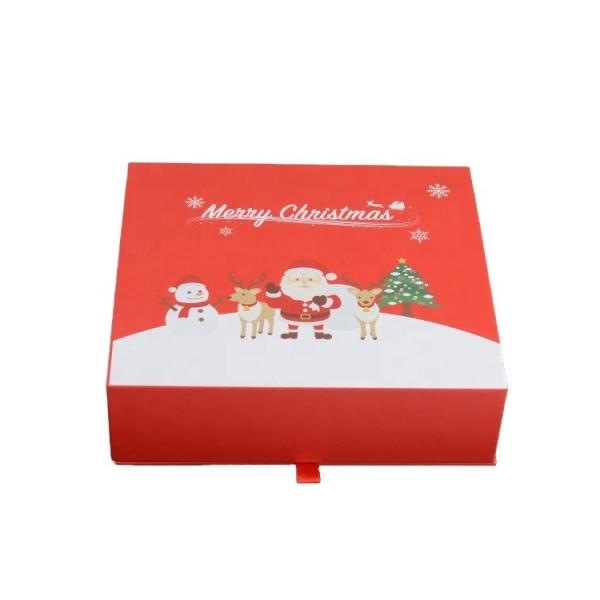 Boîtes cadeaux de fête en carton rigide imprimé sur mesure