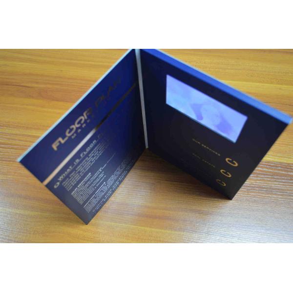 Televisión en una tarjeta, folletos de vídeo, tarjetas de visita de vídeo, folletos LCD